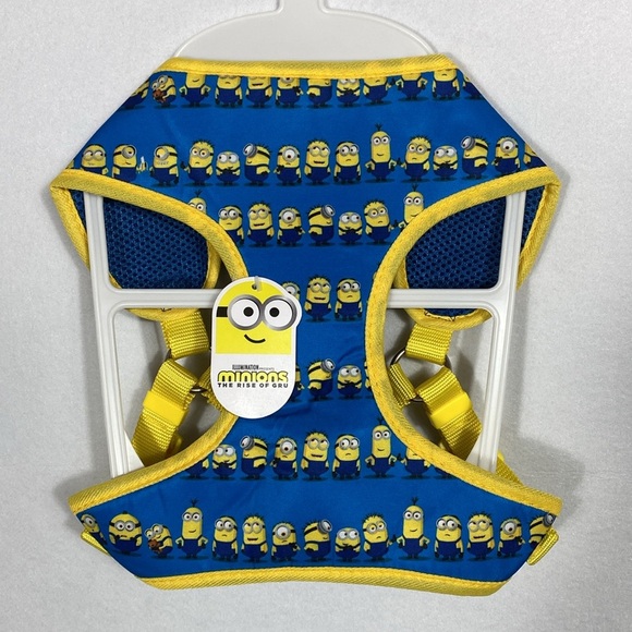 Yellow 'Good Grief' Dog Shirt and Harness Set Peanuts & Minions size Large - Picture 3 of 9